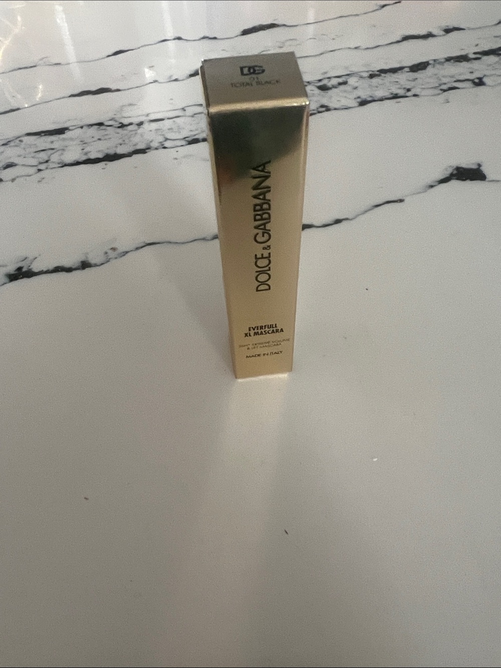 Dolce & Gabbana Metallic Gold Mascara Box